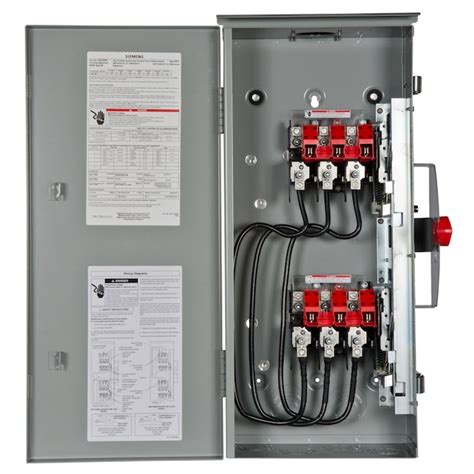 3p 100 amp electrical disconnect box|Amazon.com: 100 Amp 3 Phase Disconnect.